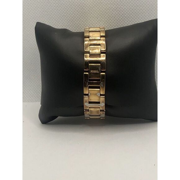 Fossil ES3284 Women's Rose Gold Stainless Steel Analog Silver Dial Watch PQ50 - Picture 4 of 8